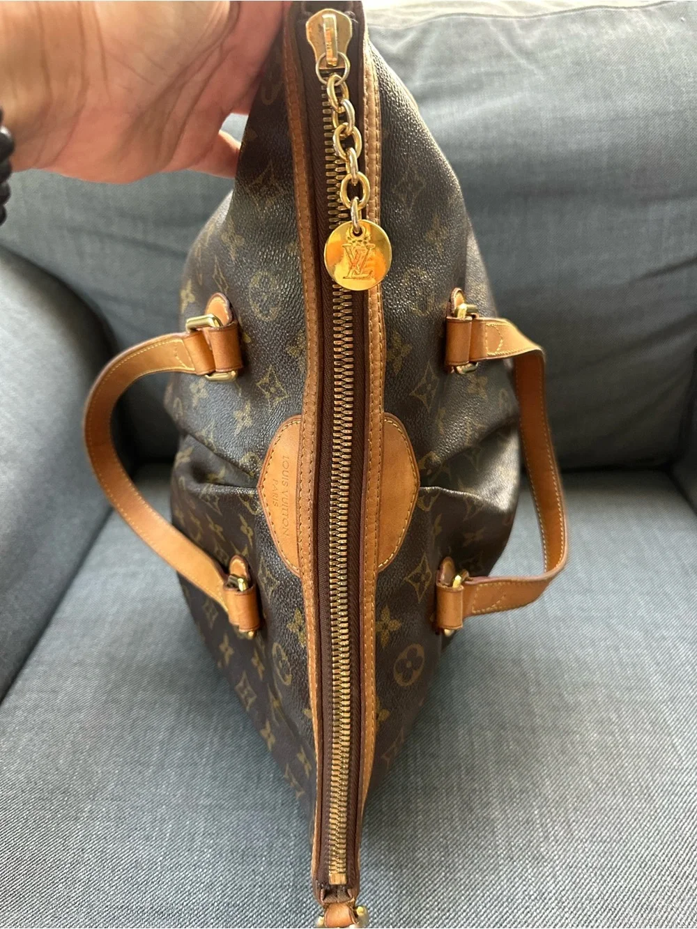 Louis Vuitton Monogram Palermo PM Shoulder Bag – Preowned – Authentic – No Stra